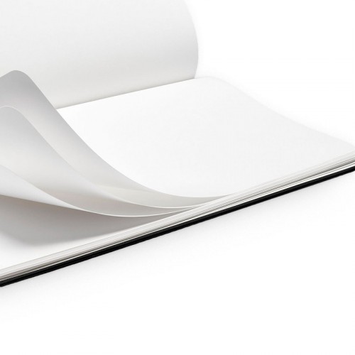 Stone Paper A5 Black Blank Hardcover Sketchbook